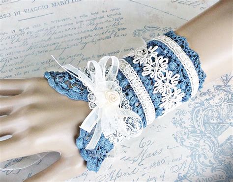 wrist cuffs lace|lace wrist cuff bracelet crochet.